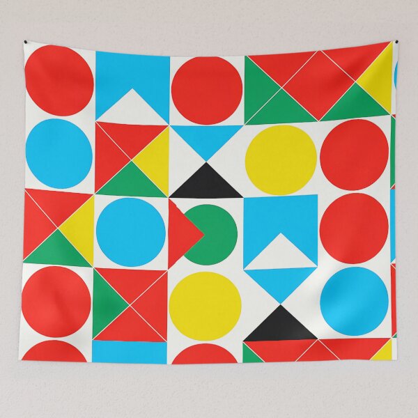 Item preview, Abstract Art Shapes Pattern by Steezee designed and sold by SteezeeStore.