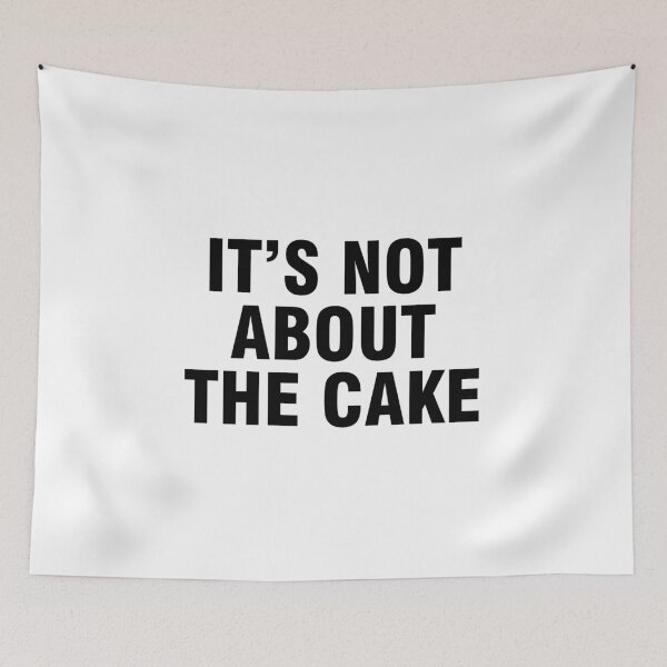 Item preview, It's not about the cake designed and sold by allthetees.