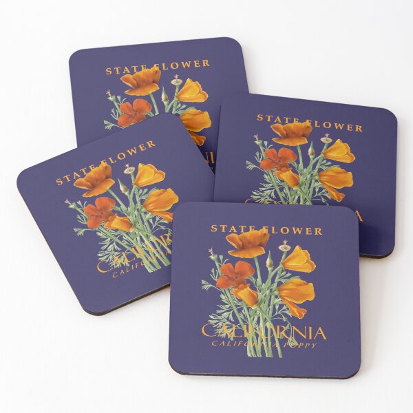 Item preview, California Territory Flower The Poppy designed and sold by taiche.