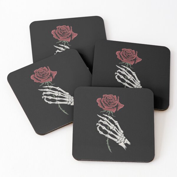 Item preview, Modern Trendy Skeleton holding rose designed and sold by SOUFIANE1991.