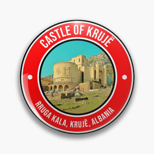 Item preview, Castle of Krujë Albania designed and sold by TravelsOfJamie.