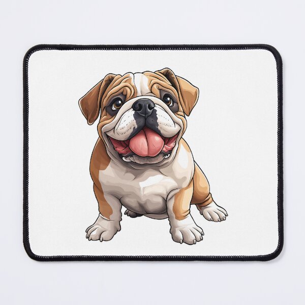 Item preview, Playful English Bulldog - cut out along the outlines 15 designed and sold by SteadyRolling.