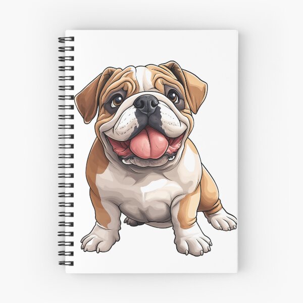 Item preview, Playful English Bulldog - cut out along the outlines 15 designed and sold by SteadyRolling.