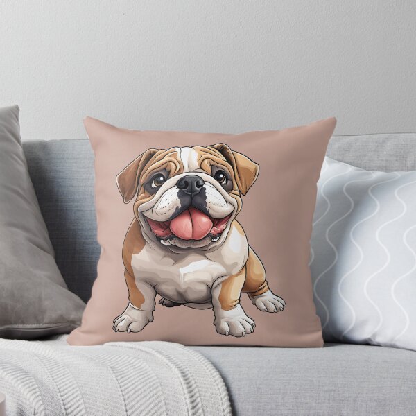 Item preview, Playful English Bulldog - cut out along the outlines 15 designed and sold by SteadyRolling.