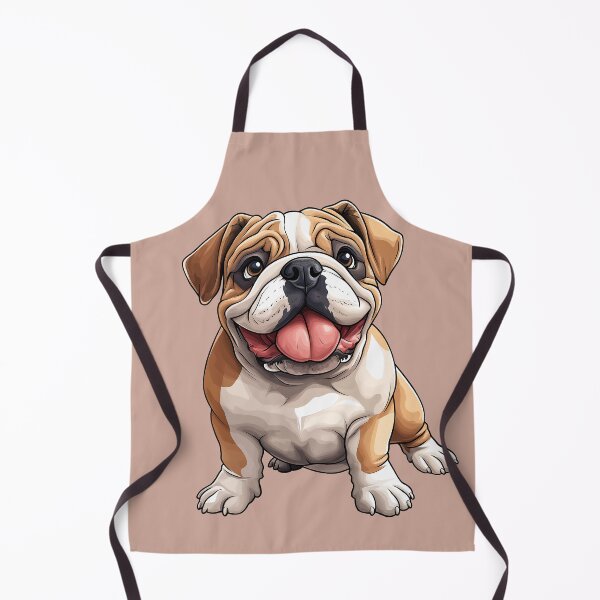 Item preview, Playful English Bulldog - cut out along the outlines 15 designed and sold by SteadyRolling.
