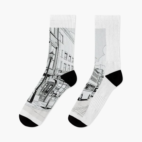 Item preview, 90s GB Cityscapes - Warm Human Scenes designed and sold by RetroRebootShop.
