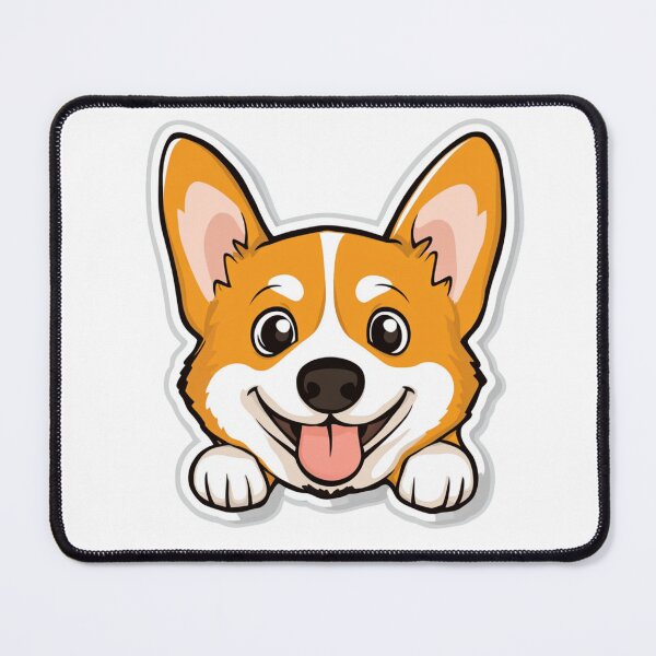 Item preview, Cute Corgi Sticker designed and sold by NicolasGlowArt.