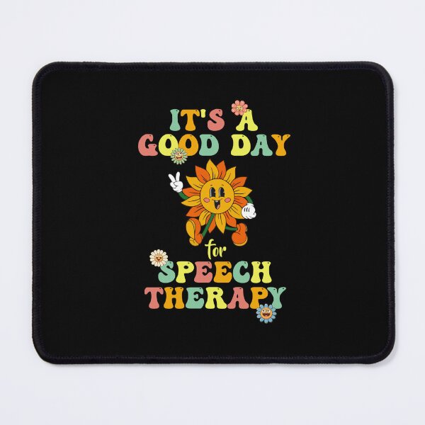 Item preview, Retro Groovy It's A Good Day For Speech Therapy Smile Face  designed and sold by Dressed For  Duty.