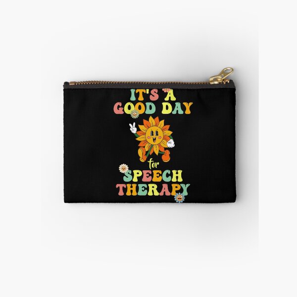 Item preview, Retro Groovy It's A Good Day For Speech Therapy Smile Face  designed and sold by Dressed For  Duty.