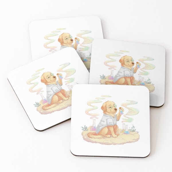 Item preview, The Golden Retriever Chemist designed and sold by AnstuStyles.