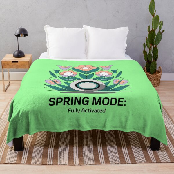 Item preview, Spring Mode Activated Floral Art designed and sold by TeeGrit.