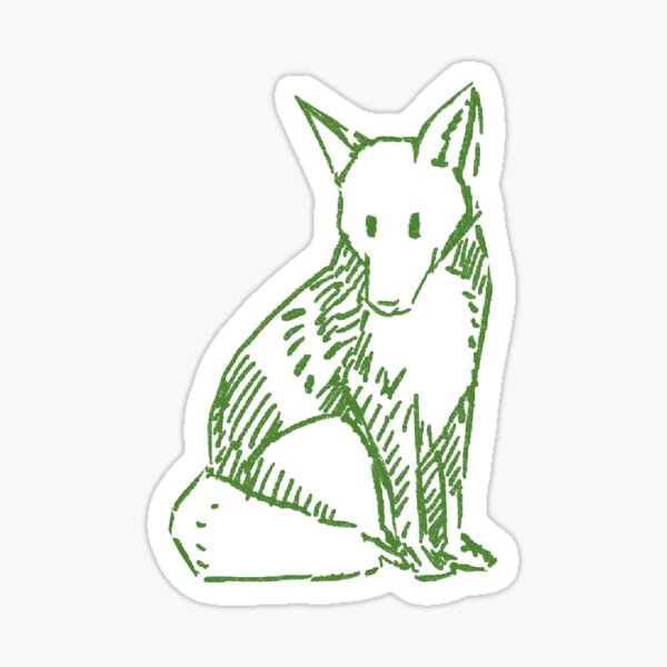 Item preview, Fox drawing 2 designed and sold by luueese.