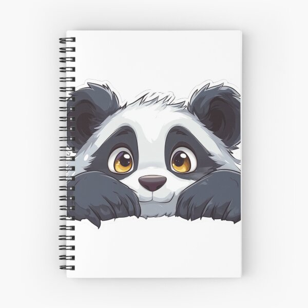 Item preview, Panda Cute Sticker designed and sold by NicolasGlowArt.