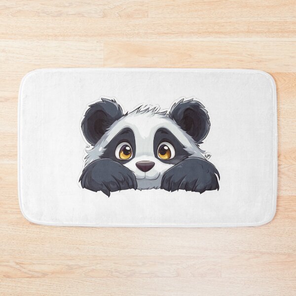 Item preview, Panda Cute Sticker designed and sold by NicolasGlowArt.