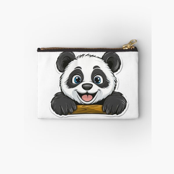 Item preview, Cartoon Panda Sticker designed and sold by NicolasGlowArt.