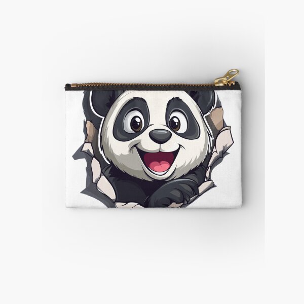 Item preview, Peeking Panda Sticker designed and sold by NicolasGlowArt.