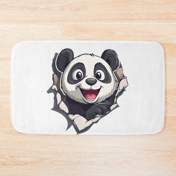 Item preview, Peeking Panda Sticker designed and sold by NicolasGlowArt.