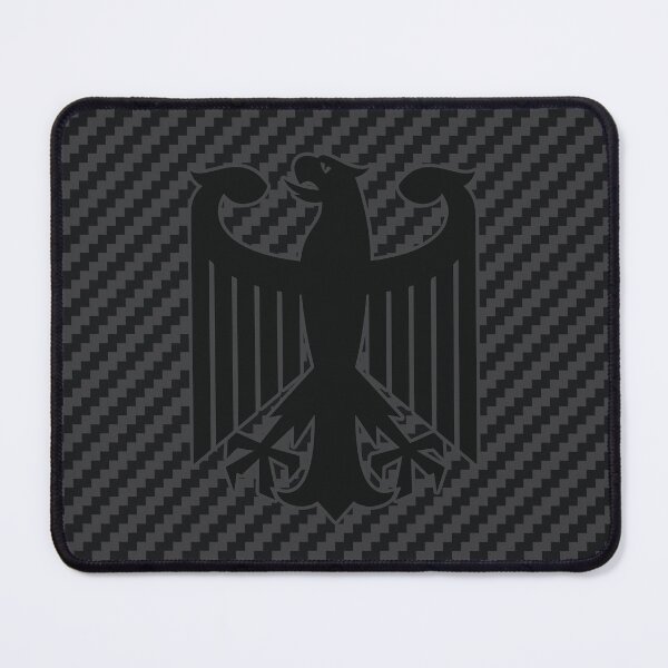 Item preview, German Eagle Emblem | Carbon Background | Black Eagle designed and sold by Oliveirallan.