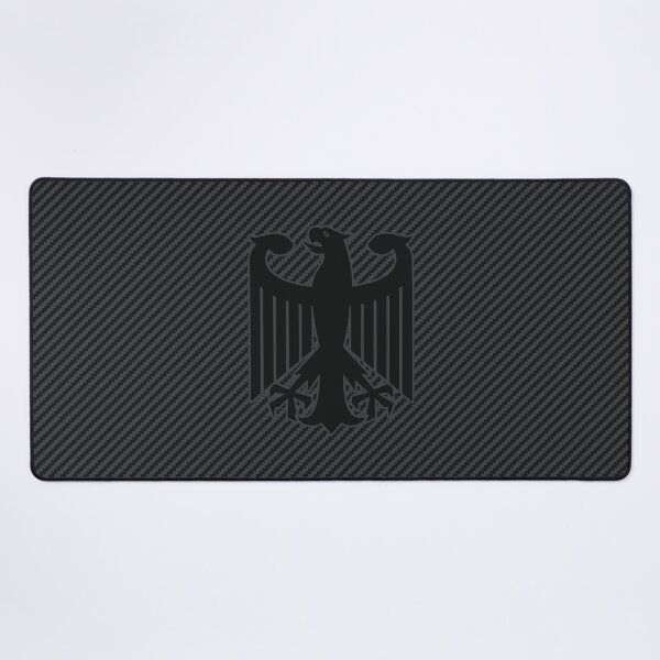 Item preview, German Eagle Emblem | Carbon Background | Black Eagle designed and sold by Oliveirallan.