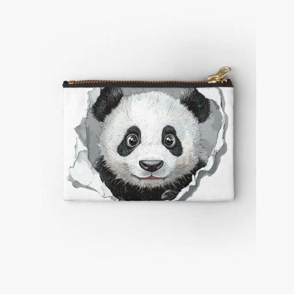 Item preview, Cartoon Panda Peeking | T-Shirt designed and sold by NicolasGlowArt.