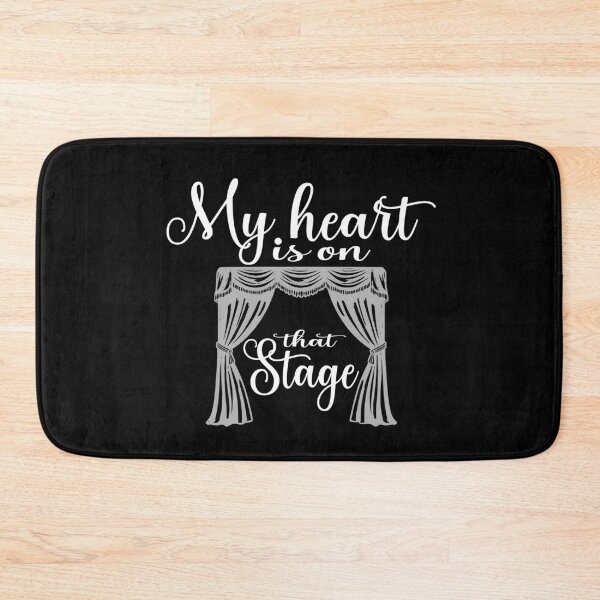 Item preview, My Heart Is On That Stage design For Women Theatre Mom Gift designed and sold by Colorfulman.