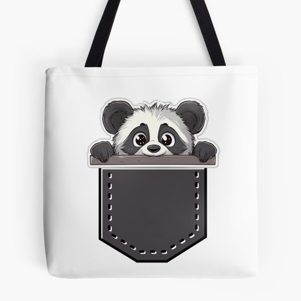 Item preview, Cartoon Panda and Pocket designed and sold by NicolasGlowArt.