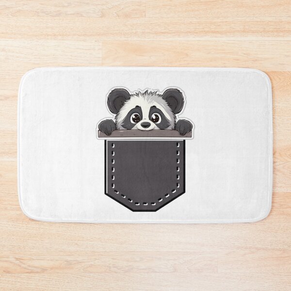 Item preview, Cartoon Panda and Pocket designed and sold by NicolasGlowArt.