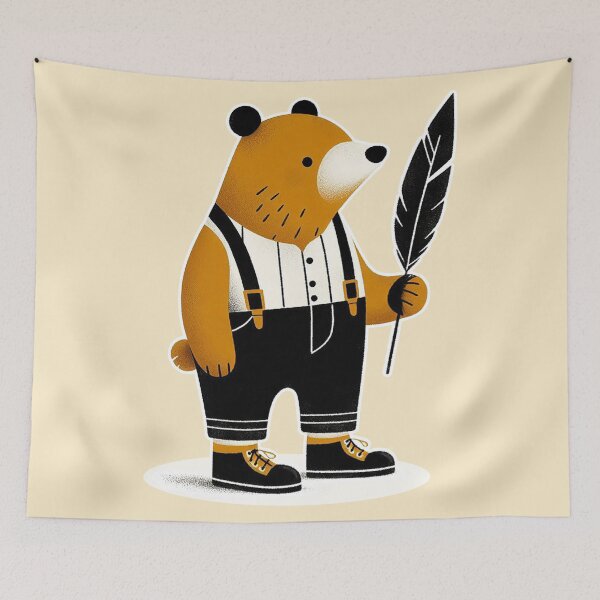 Item preview, Literary Bear designed and sold by zzz888.