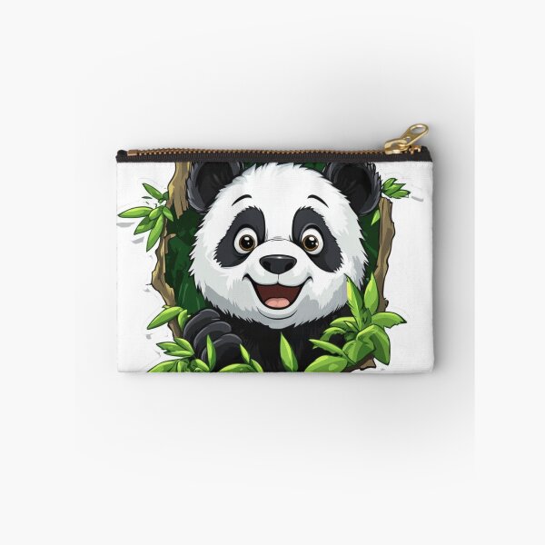 Item preview, Adorable Panda Peeking designed and sold by NicolasGlowArt.