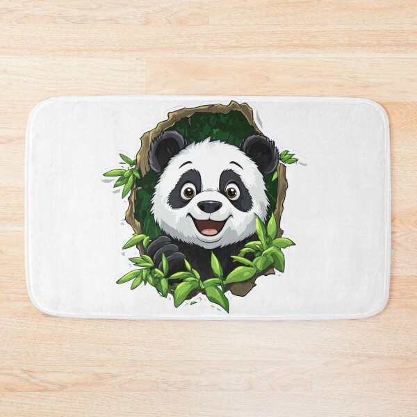 Item preview, Adorable Panda Peeking designed and sold by NicolasGlowArt.