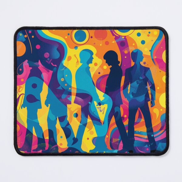 Item preview, The Beatles Psychedelic Tribute – Yellow Submarine Art designed and sold by PixelMuse2024.