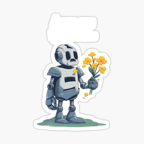 Item preview, "Love.exe: 'byte'-size love" funny robot love design designed and sold by TR_fairydesigns.