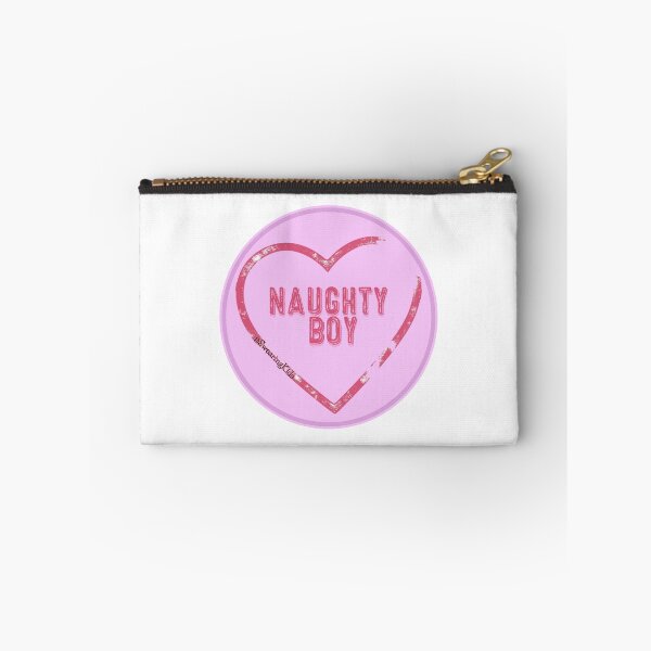 Item preview, Loveheart NAUGHTY BOY designed and sold by SwearingKids.