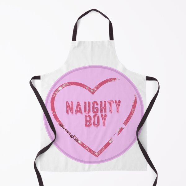 Item preview, Loveheart NAUGHTY BOY designed and sold by SwearingKids.