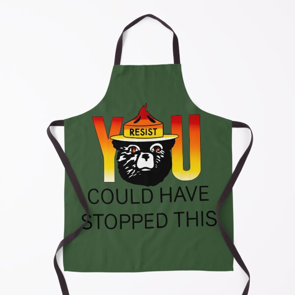 Item preview, Smokey the Bear Resist designed and sold by ActuallytheDogs.