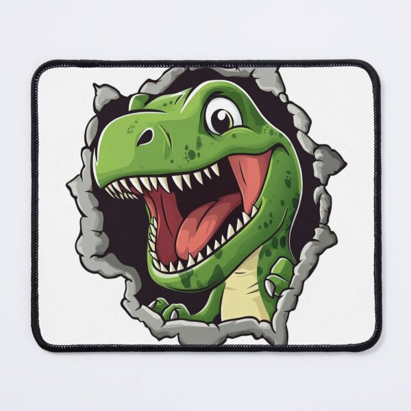 Item preview, Green Dinosaur Peeking designed and sold by NicolasGlowArt.