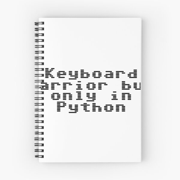 Artikelvorschau, Tastaturkrieger, aber nur in Python entworfen und verkauft von Ninjacatoff.