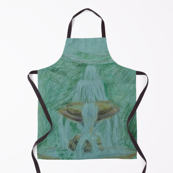 Item preview, Fountain in a garden designed and sold by nastjam2024.