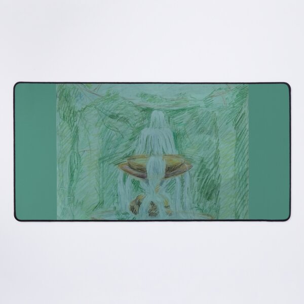 Item preview, Fountain in a garden designed and sold by nastjam2024.