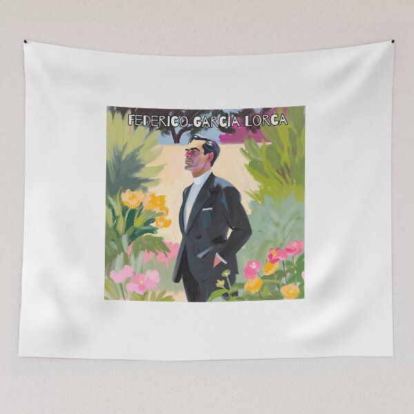 Item preview, Portrait of Federico Garcia Lorca designed and sold by Filologica.