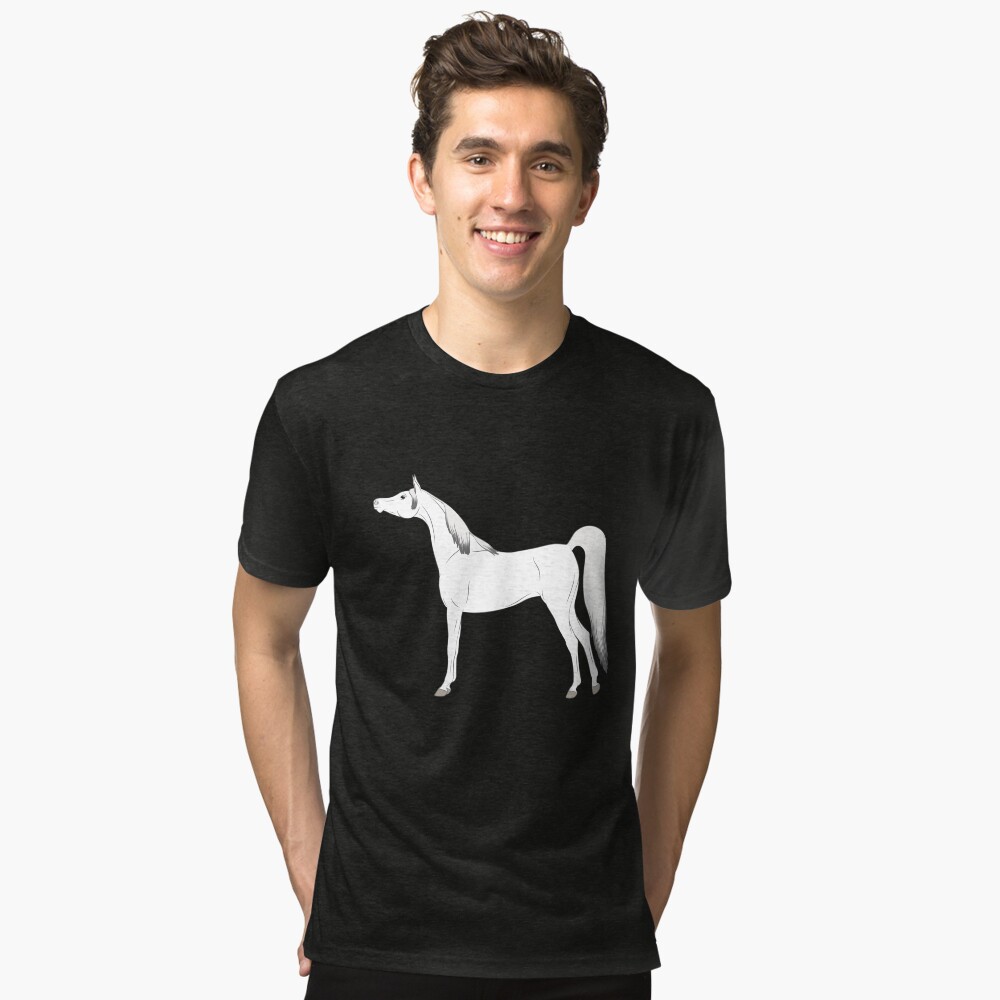 Aperçu de l'œuvre T-shirt chiné créée et vendue par WebEquitation.
