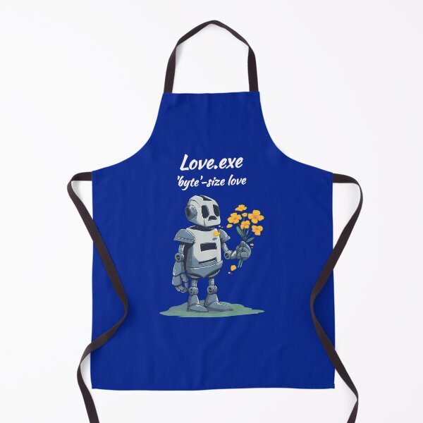 Item preview, "Love.exe: 'byte'-size love" funny robot love design designed and sold by TR_fairydesigns.