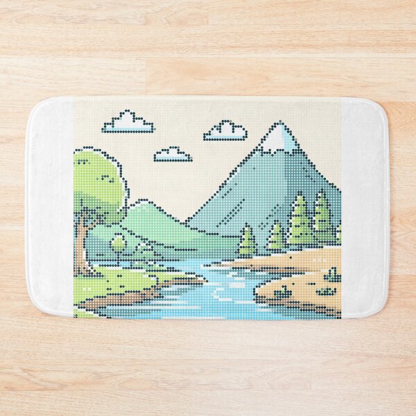 Item preview, Modern cross embroidery scenary designed and sold by Charmy Design.