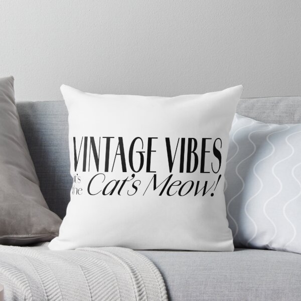 Item preview, Vintage Vibes It's the Cat's Meow Funny 1920s Era slang Typographic Design gift for Vintage style lovers T-Shirt designed and sold by trefail.