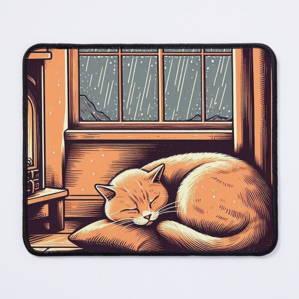 Item preview, Feline Fireside Bliss! designed and sold by Meemaart.