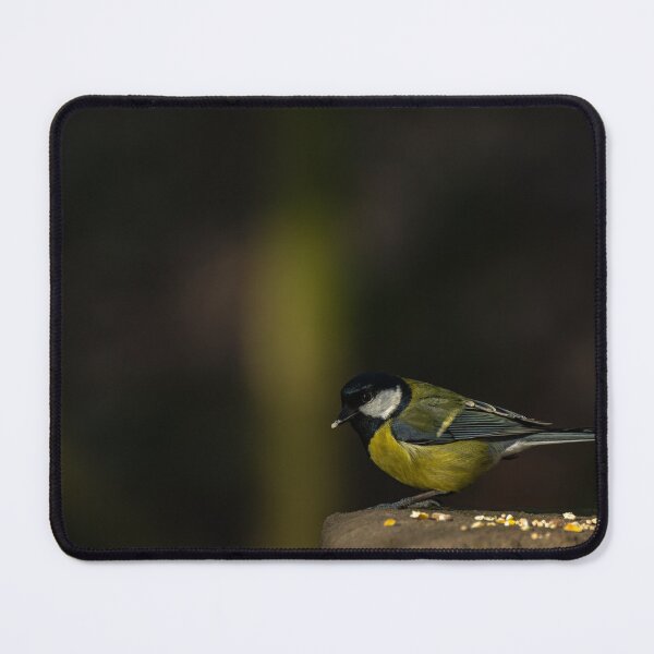 Item preview, Great Tit feeding on a stone wall. designed and sold by RobThorley.
