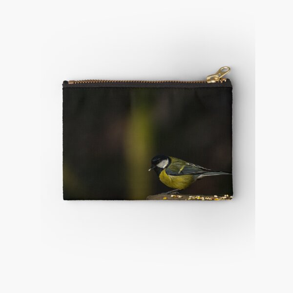 Item preview, Great Tit feeding on a stone wall. designed and sold by RobThorley.