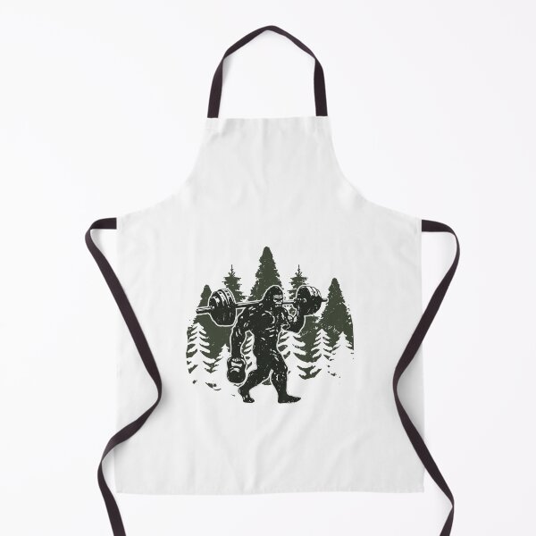 Item preview, Bigfoot Weight Lifting Funny Sasquatch Gym Workout Bigfoot Weight Training - Athletic Blend designed and sold by MotivaChic.