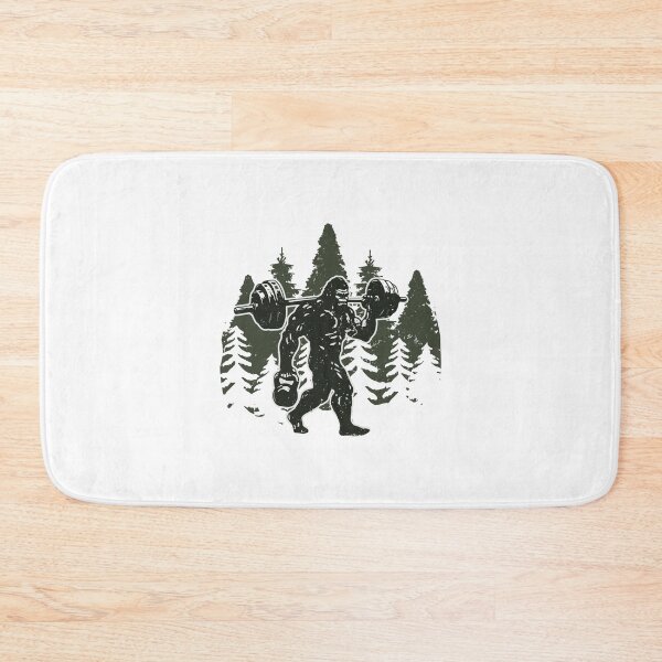 Item preview, Bigfoot Weight Lifting Funny Sasquatch Gym Workout  Bigfoot Weight Training -  Athletic Blend  designed and sold by MotivaChic.
