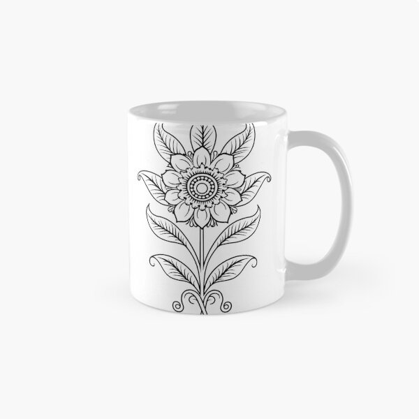 Artikelvorschau, Blumendesign Nr. 68 Malvorlagenmuster entworfen und verkauft von DavidColoring.